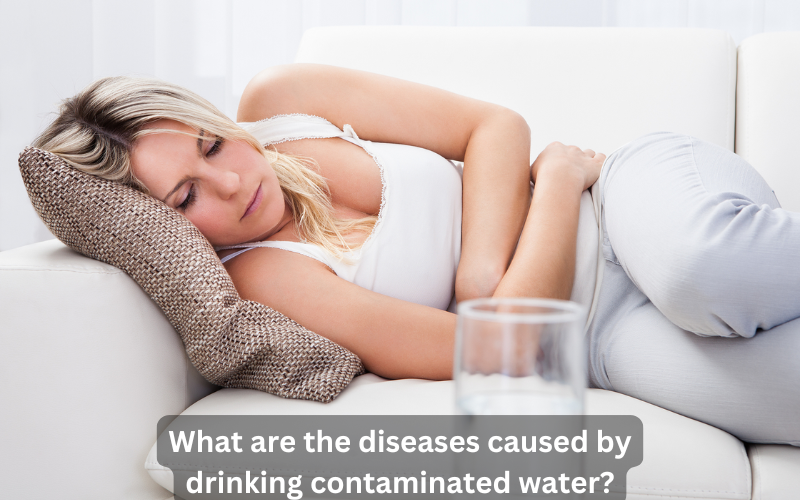What are the diseases caused by drinking contaminated water?