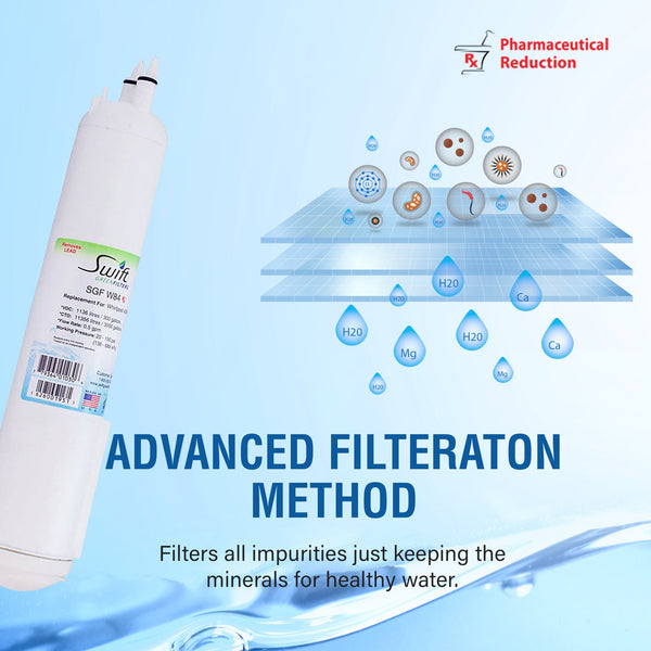 Swift Green Filter SGF-W84 Rx Pharmaceutical Removal Refrigerator Water Filter