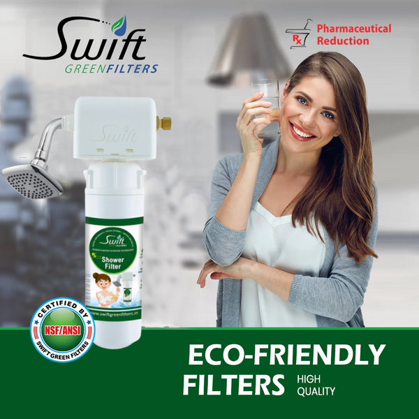 Swift Green Filters SGF3-BATH 14Rx Shower Filter For Clean Water And Healthier Skin & Hair.