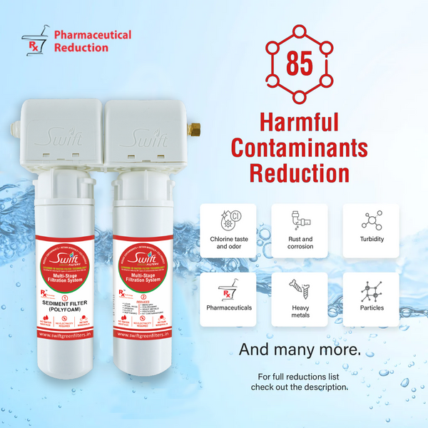 Swift Green Filters SGF3- RV14-MAX-RX-2 (Double Candle System) Drinking Water Rx System With Ultra High Capacity.