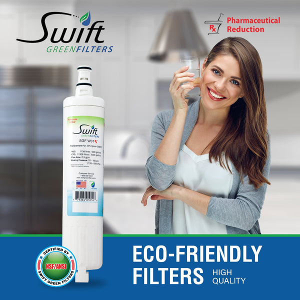Swift Green Filter SGF-W01 Rx Pharmaceutical Removal Refrigerator Water Filter