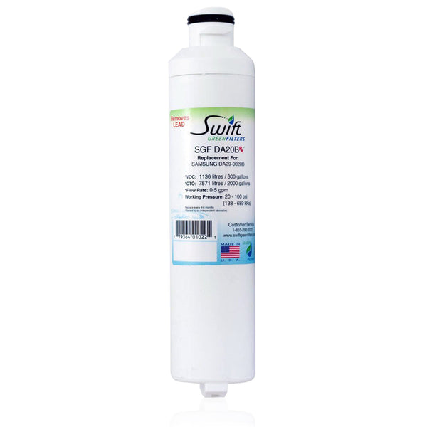 Swift Green Filter SGF-DA20B Rx Pharmaceutical Removal Refrigerator Water Filter