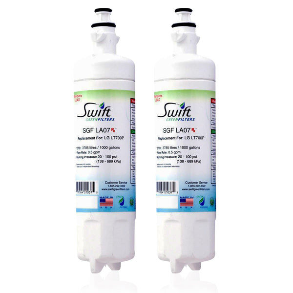 Swift Green Filter SGF-LA07 Rx Pharmaceutical Removal Refrigerator Water Filter