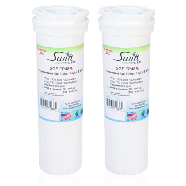 Swift Green Filter SGF-FP48 Rx Pharmaceutical Removal Refrigerator Water Filter