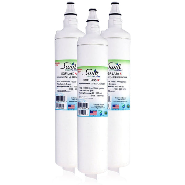 Swift Green Filter SGF-LA50 Rx Pharmaceutical Removal Refrigerator Water Filter