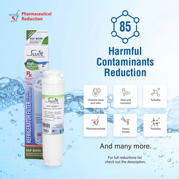 Swift Green Filter SGF-BO90 Rx Pharmaceutical Removal Refrigerator Water Filter