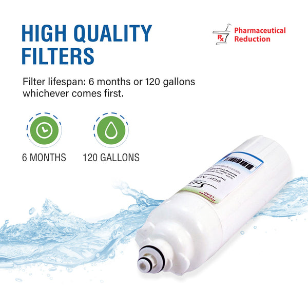 Swift Green Filter SGF-ADQ401 Rx Pharmaceutical Removal Refrigerator Water Filter