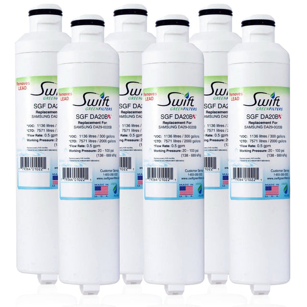 Swift Green Filter SGF-DA20B Rx Pharmaceutical Removal Refrigerator Water Filter