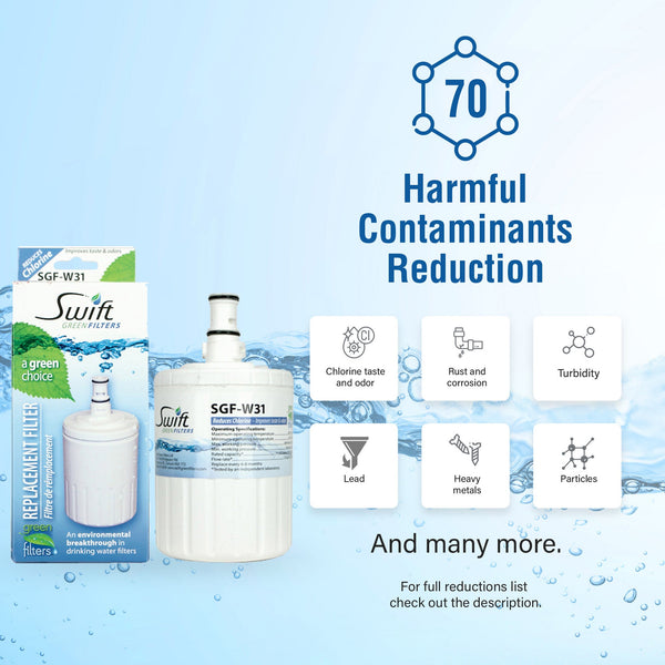 Swift Green Filter SGF-W31 VOC Removal Refrigerator Water Filter