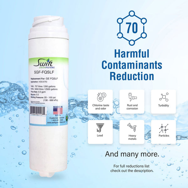 Swift Green Filter SGF-FP48 VOC Removal Refrigerator Water Filter