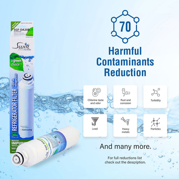 Swift Green Filter SGF-DA20B VOC Removal Refrigerator Water Filter
