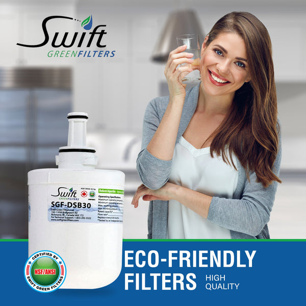 Swift Green Filter SGF-DSB30 VOC Removal Refrigerator Water Filter
